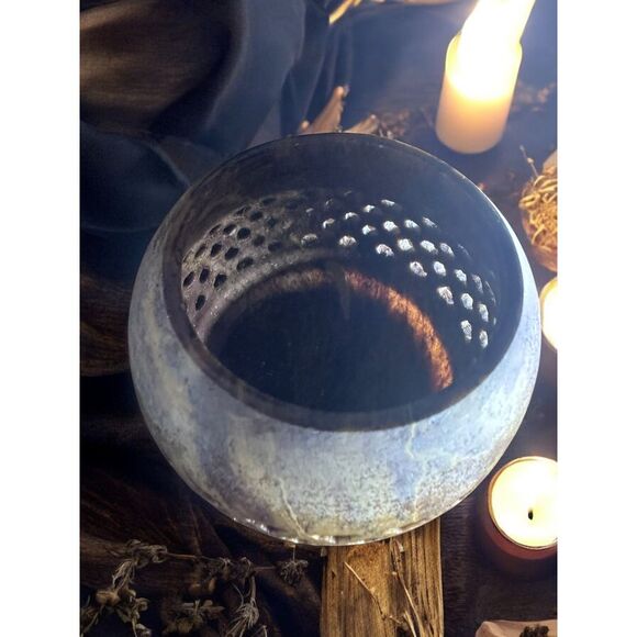 soap stone tea light candle holder - Picture 5 of 5